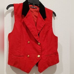 Collectible Gold by Giorgio Saint Angelo 100% Pure Wool Vest Size M